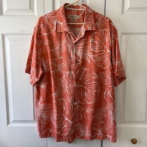 Orange Tommy Bahama Button Down